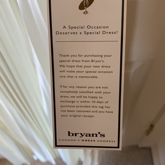 B.Smart Bryan’s bridal dress size 9/10 - Picture 3 of 4